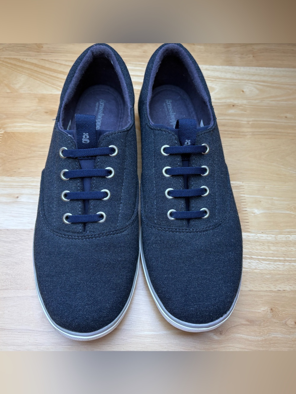 Grasshoppers by Keds Navy Canvas Lace-Up Sneakers | Women's Sz 8.5